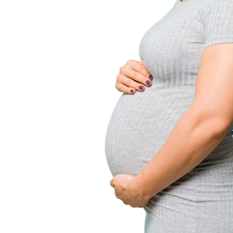 Pregnant stomach