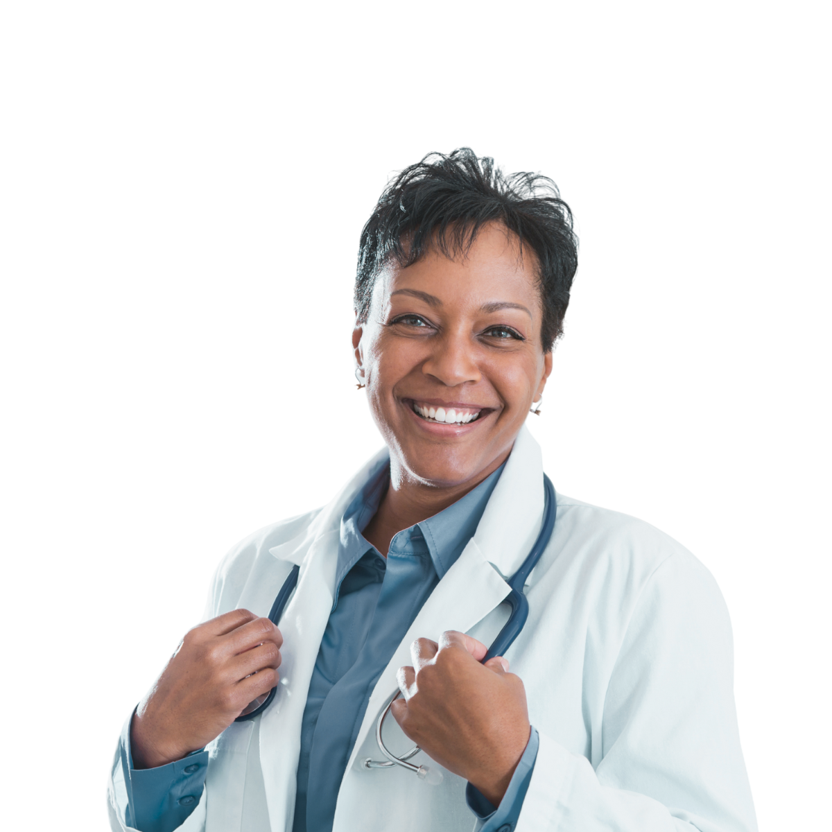 Doctor smiling