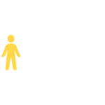 Graphic illustrating one in five people